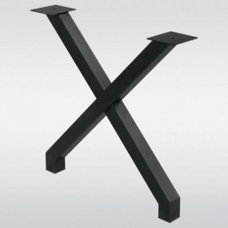Pied de table en X -...