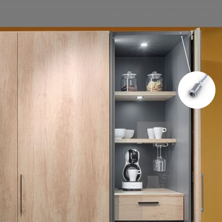 Capteur LED Point door SIMPLE 240V AC, 100-240V AC 50-60Hz, Aluminium Capteur LED Point door SIMPLE 240V AC, 100-240V AC 50-60Hz, Aluminium
