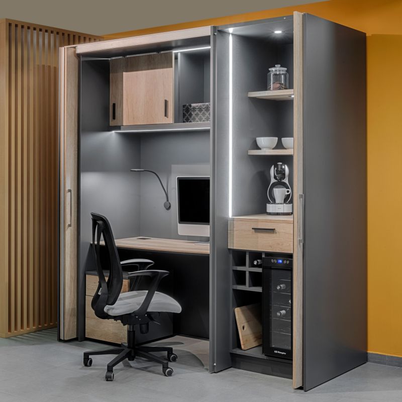 Capteur LED Point door SIMPLE 240V AC, 100-240V AC 50-60Hz, Aluminium