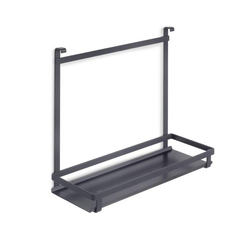 Étagère pour barre de crédence Titane, Gris anthracite