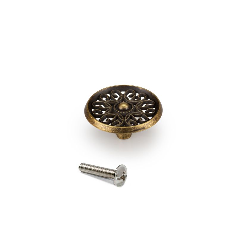 Lot de 25 Boutons Tangier, Ø 35 mm, Bronze