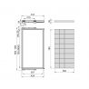 Kit de tiroir d'organisation avec amortisseur pour caisson de 900 mm, Noir Kit de tiroir d'organisation avec amortisseur pour caisson de 900 mm, Noir
