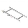 Coulisses pour table coulissante, modèle Twice Top, Anodisé mat Coulisses pour table coulissante, modèle Twice Top, Anodisé mat