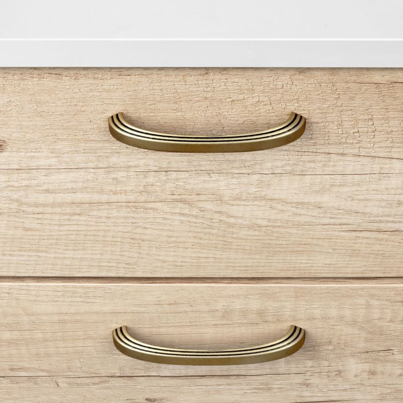 Lot de 25 Poignées Mombasa, L 109 mm, entraxe 96 mm, Or ancien