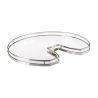 2 Plateaux 3/4 rond Arena Style Blanc pour ferrure Revo 90 sur caisson de 800 mm 2 Plateaux 3/4 rond Arena Style Blanc pour ferrure Revo 90 sur caisson de 800 mm