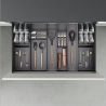 Organisateur Orderbox pour tiroir, 100x470 mm, Gris anthracite Organisateur Orderbox pour tiroir, 100x470 mm, Gris anthracite