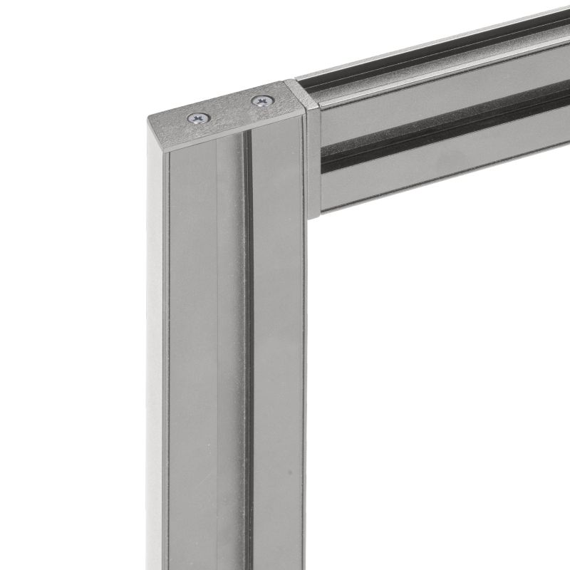 Kit de structure modulaire Zéro avec matériel de fixation murale, Gris