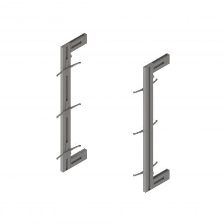 Kit de structure modulaire Zéro avec matériel de fixation murale, Gris Kit de structure modulaire Zéro avec matériel de fixation murale, Gris