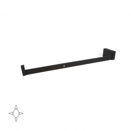 Barre de penderie Castor avec lumière LED, batterie amovible et détecteur de mouvement, 558 mm, Moka Barre de penderie Castor avec lumière LED, batterie amovible et détecteur de mouvement, 558 mm, Moka