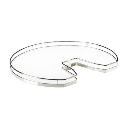 2 Plateaux 3/4 rond Arena Classic Blanc pour ferrure Revo 90 sur caisson de 900 mm 2 Plateaux 3/4 rond Arena Classic Blanc pour ferrure Revo 90 sur caisson de 900 mm