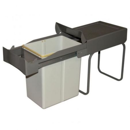 Poubelle coulissante 20 L -...