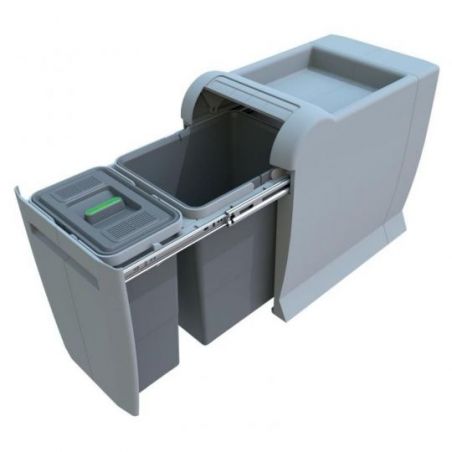 Poubelle tri sélectif 30 L...