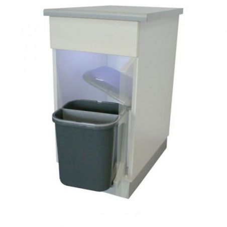 Poubelle pivotante 15 L -...