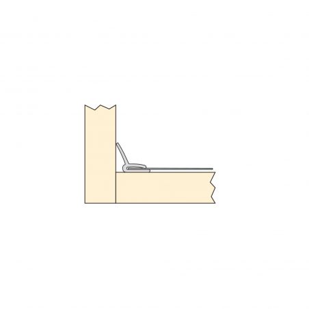 Tapis de protection 16 mm pour caisson de 600 mm, Aluminium Tapis de protection 16 mm pour caisson de 600 mm, Aluminium