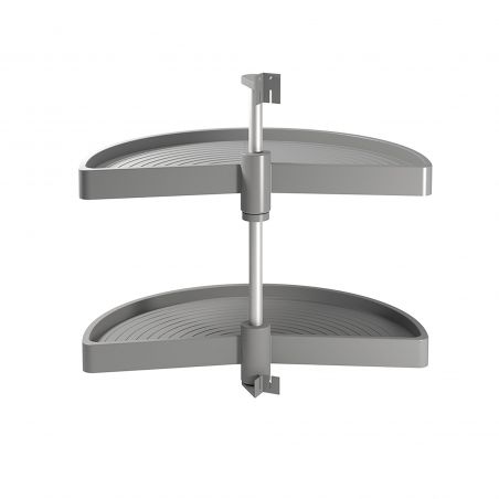 Tourniquet 1/2 lune Shelvo pour caisson de 800 mm, Gris Tourniquet 1/2 lune Shelvo pour caisson de 800 mm, Gris
