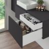 Tiroir Vertex 40 kg hauteur 93 mm, profondeur 500 mm avec panneaux inclus pour caisson de 600 mm, Blanc Tiroir Vertex 40 kg hauteur 93 mm, profondeur 500 mm avec panneaux inclus pour caisson de 600 mm, Blanc