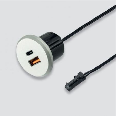 Mini bloc prises USB A+C...