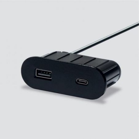 Mini bloc prises USB A+C...