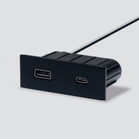 Mini bloc prises USB A+C...