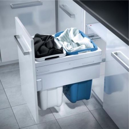 Paniers à linge sur système...