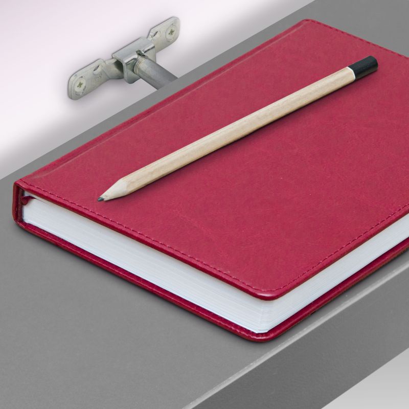 Jeu de 2 supports muraux invisibles pour étagères en bois à encastrer, Zingué