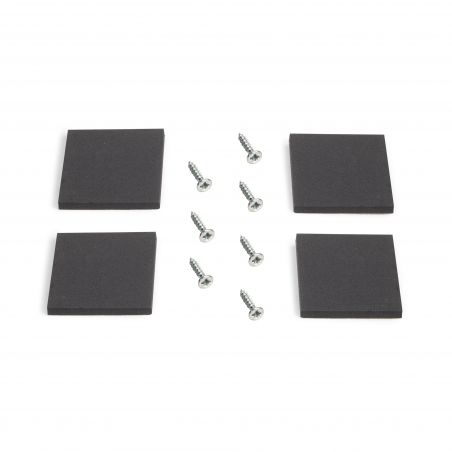 Lot de 2 pieds rectangulaires Square pour table, largeur 600 mm, Blanc Lot de 2 pieds rectangulaires Square pour table, largeur 600 mm, Blanc