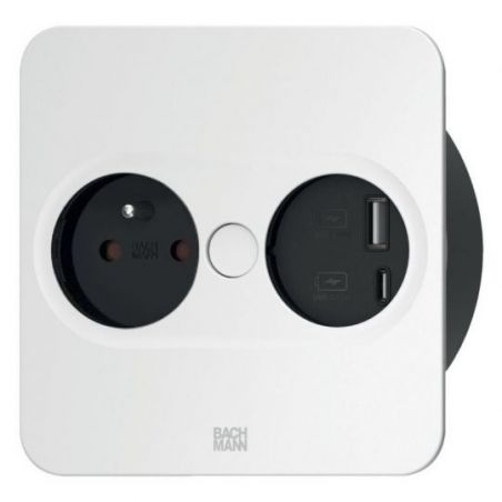 Bloc 1 prise, 1 chargeur...