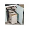 Poubelle coulissante 28L 2 bacs Poubelle coulissante 28L 2 bacs