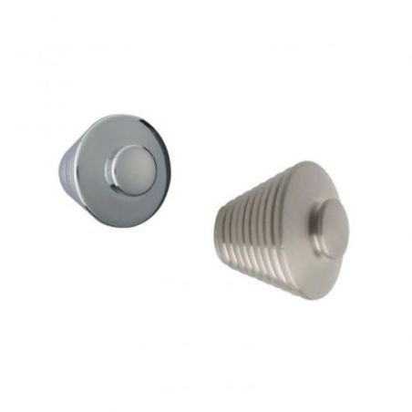 Bouton conique strié -...