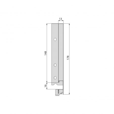 Tiroir Vertex 40 kg hauteur 178 mm, profondeur 400 mm, Blanc Tiroir Vertex 40 kg hauteur 178 mm, profondeur 400 mm, Blanc