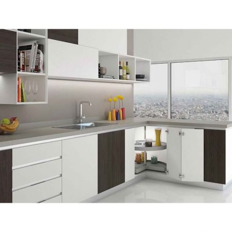 Tourniquet 3/4 rond Gris pour caisson de 800 mm Tourniquet 3/4 rond Gris pour caisson de 800 mm