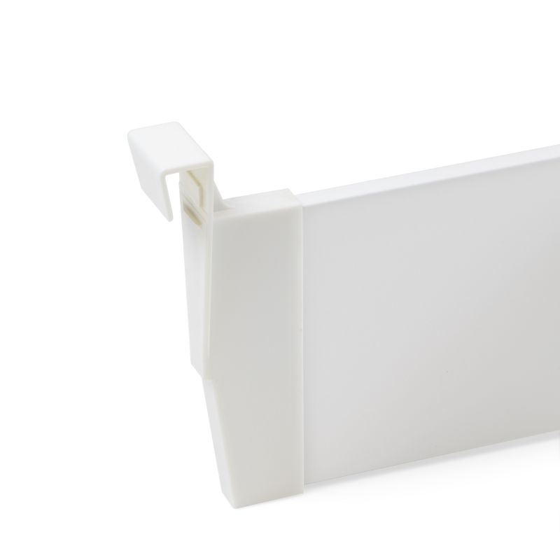 Lot de séparateurs pour intérieur de tiroirs Vertex et Concept pour caisson de 900 mm, Blanc