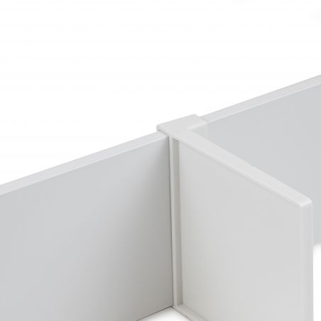 Lot de séparateurs pour intérieur de tiroirs Vertex et Concept pour caisson de 900 mm, Blanc Lot de séparateurs pour intérieur de tiroirs Vertex et Concept pour caisson de 900 mm, Blanc