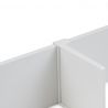 Lot de séparateurs pour intérieur de tiroirs Vertex et Concept pour caisson de 900 mm, Blanc Lot de séparateurs pour intérieur de tiroirs Vertex et Concept pour caisson de 900 mm, Blanc