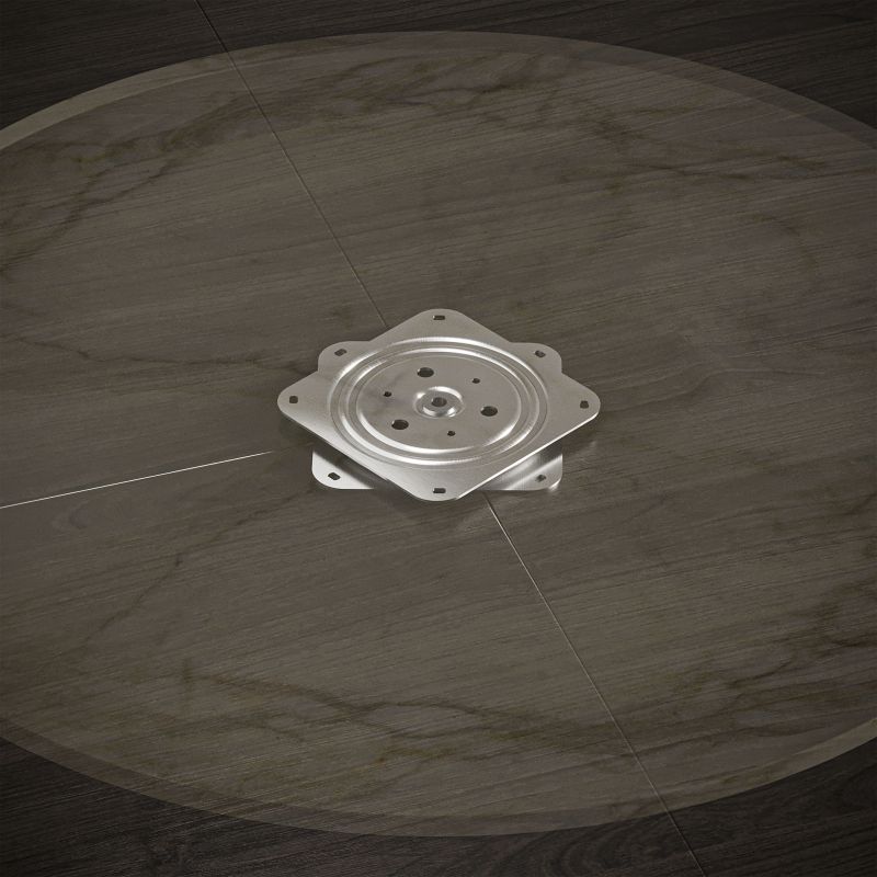 Plateforme tournante Giro 4, charge max. 100 Kg, Zingué