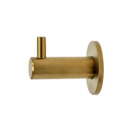 Patère inox ronde -...