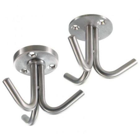 Porte vêtements inox -...