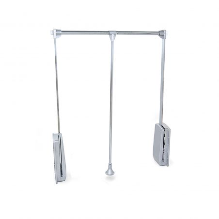 Penderie rabattable Hang pour armoire de largeur 600 à 830 mm, Chromé Penderie rabattable Hang pour armoire de largeur 600 à 830 mm, Chromé
