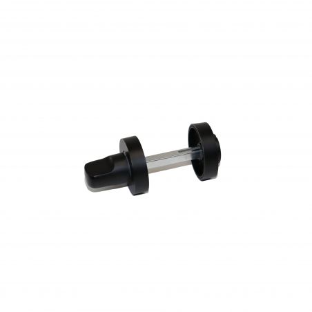 Lot de 5 condamnations rosace ronde pour portes intérieures, diamètre 35mm, Noir Lot de 5 condamnations rosace ronde pour portes intérieures, diamètre 35mm, Noir
