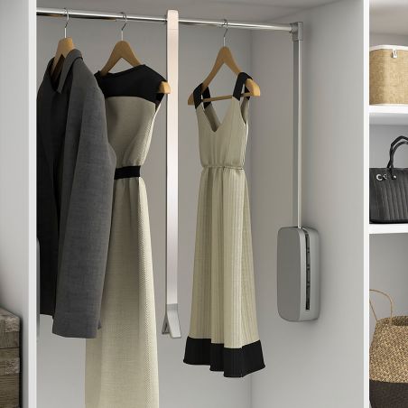 Penderie rabattable Sling pour armoire de largeur 830 à 1150 mm, Chromé Penderie rabattable Sling pour armoire de largeur 830 à 1150 mm, Chromé