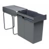 Poubelle coulissante 40L 1 bac Poubelle coulissante 40L 1 bac