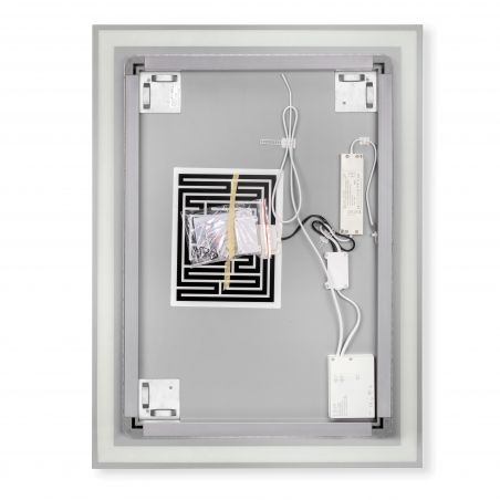 Miroir Heracles avec éclairage LED frontal et décoratif (AC 230V 50Hz), 34 W Miroir Heracles avec éclairage LED frontal et décoratif (AC 230V 50Hz), 34 W