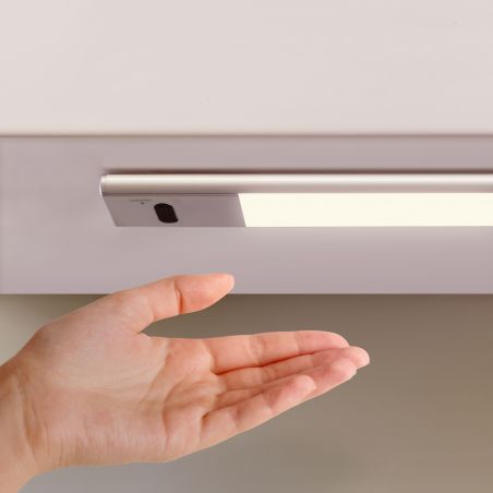 Luminaire LED Kaus rechargeable par usb avec switch, L 400 mm, Anodisé mat Luminaire LED Kaus rechargeable par usb avec switch, L 400 mm, Anodisé mat