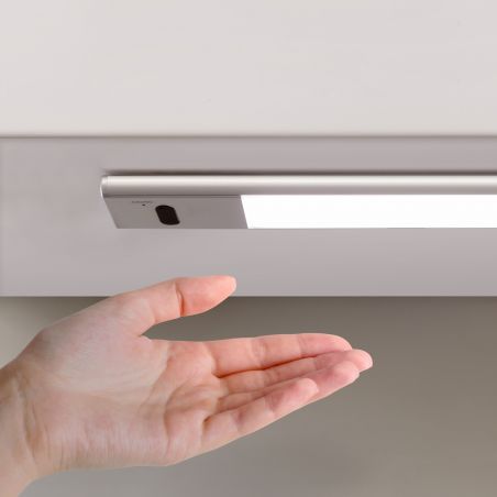 Luminaire LED Kaus rechargeable par usb avec switch, L 400 mm, Anodisé mat Luminaire LED Kaus rechargeable par usb avec switch, L 400 mm, Anodisé mat