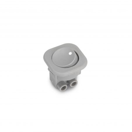 Lot de 10 interrupteurs à encastrer D21x21, Gris