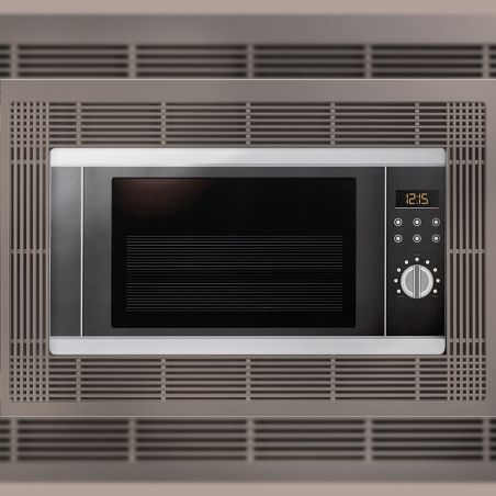 Cadre micro-ondes pour caisson de 600 mm, Nickel satiné Cadre micro-ondes pour caisson de 600 mm, Nickel satiné