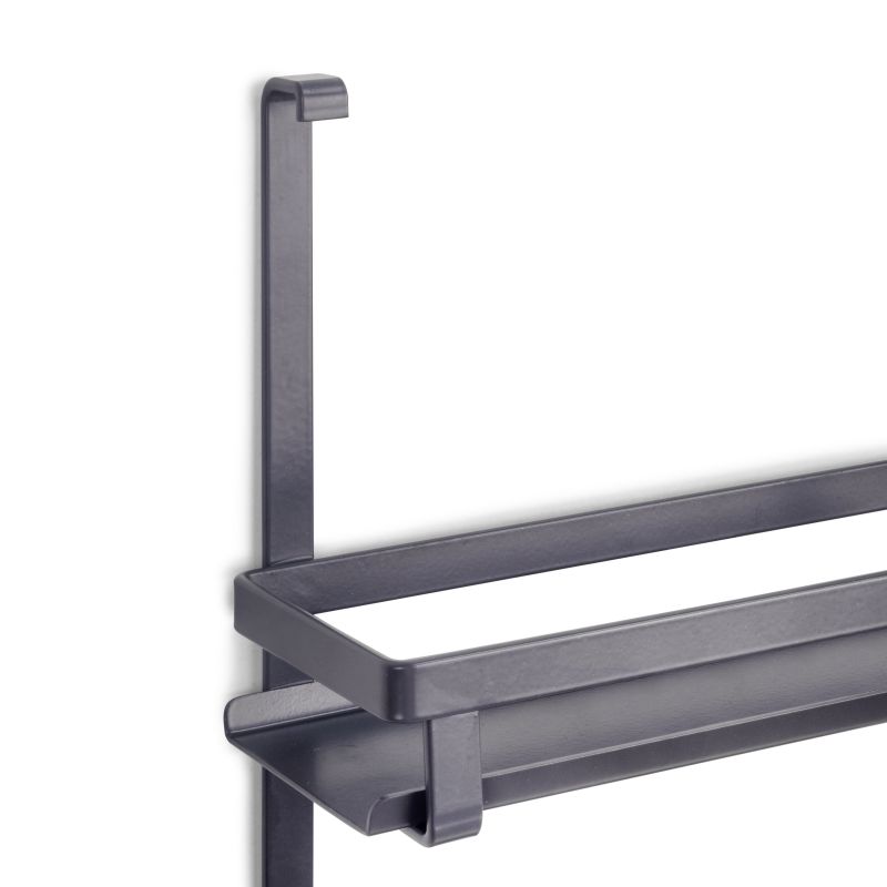 Étagère pour pots à épices Titane, Gris anthracite