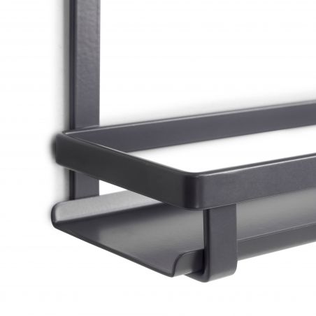 Étagère pour pots à épices Titane, Gris anthracite Étagère pour pots à épices Titane, Gris anthracite