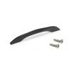 Lot de 8 Poignées Varna, L 181 mm, entraxe 160 mm, Noir Lot de 8 Poignées Varna, L 181 mm, entraxe 160 mm, Noir