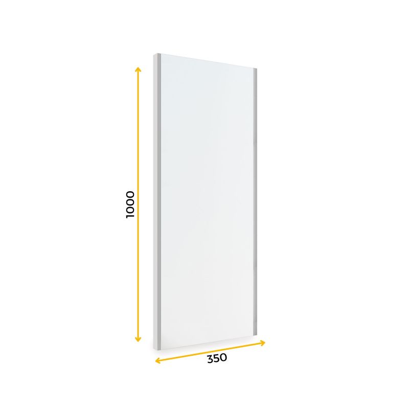 Miroir extractible pour intérieur d'armoire, Aluminium